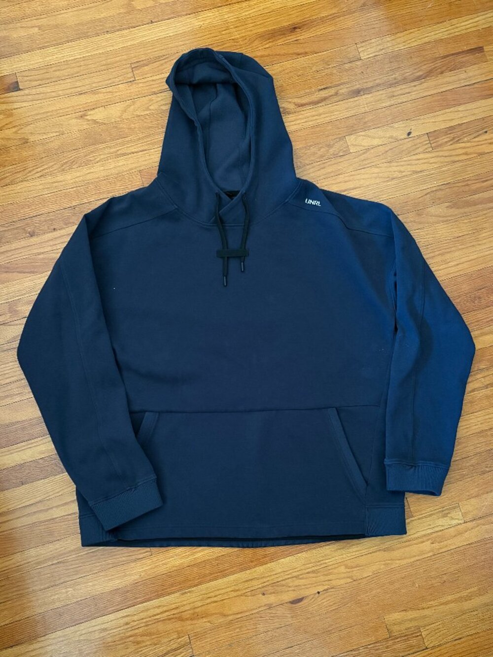 UNRL High Street Hoodie in Twilight Navy, size XL